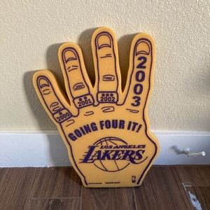 Los Angeles Lakers Championship Kobe & Shaq foam hand Lakers Going Four It foam
